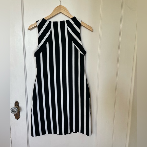 Yoana Baraschi anthropology Black and White Striped Dress - Picture 4 of 9